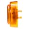 Truck-Lite 10 Series, Led, Yellow Round, 3 Diode, Marker Clearance Light, P2, Fit 'N Forget M/C, 12-24V 10256Y - alternate 2